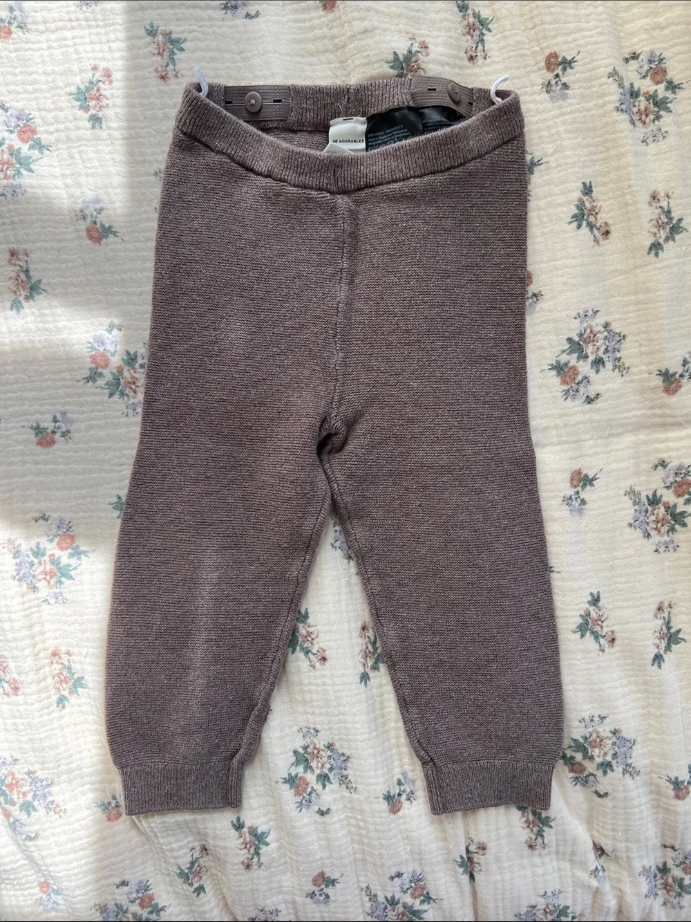 H&M | Brown Knit Sweater and Leggings Set 100% Cotton